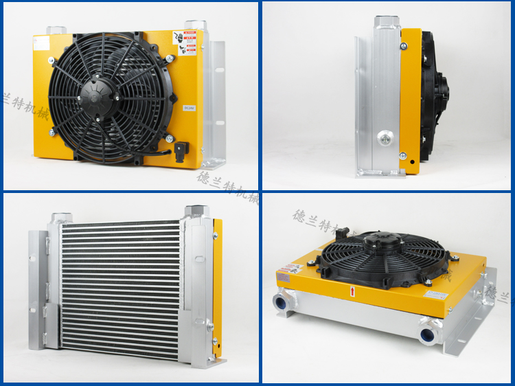 液压风冷却器ah1012t-ca风冷式油散热器冷却器随车吊改装油箱散热 ah