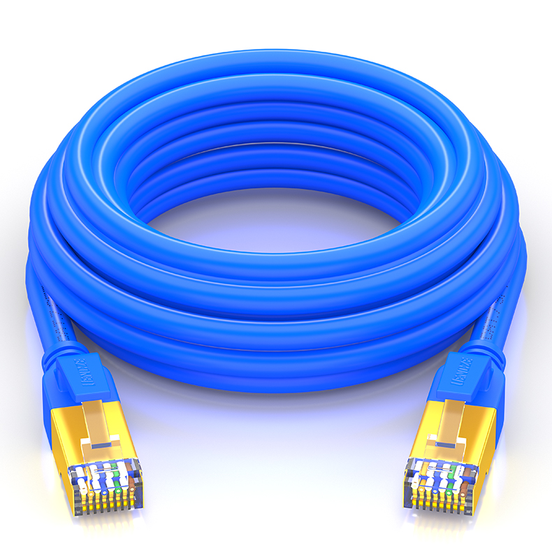 分创者 (uencze) 七类纯铜网线cat7类双屏蔽8芯双绞线工程万兆网络