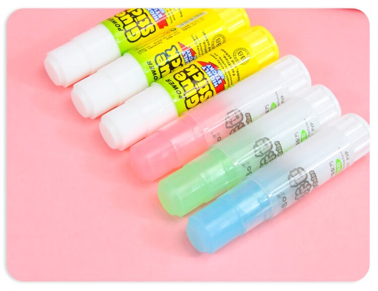 fgacct 儿童学生用无甲醛高粘度强力固体胶大号36g手工课胶棒胶水21g