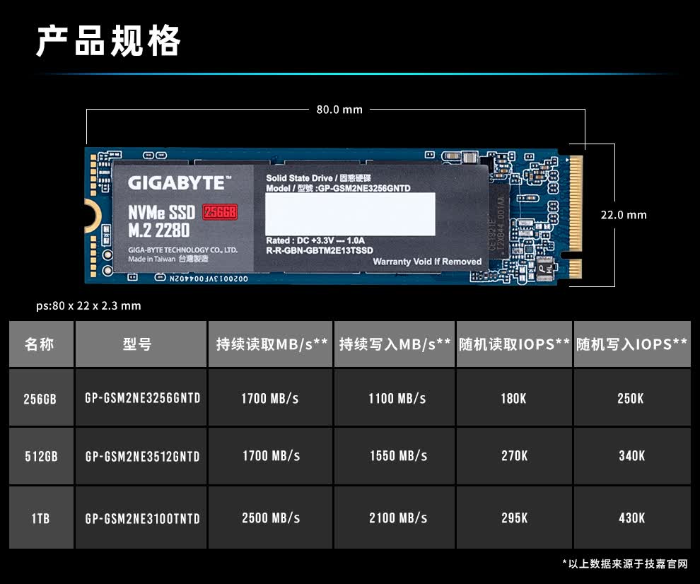 2 ssd nvme 2280 台式机电脑固态硬盘