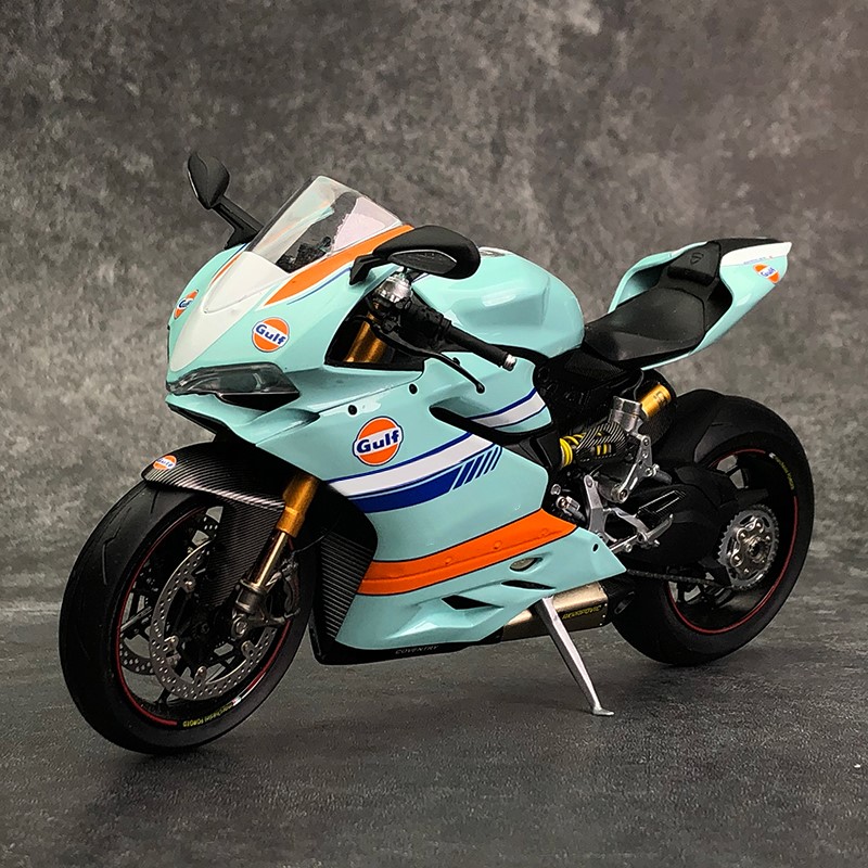 【官方旗舰】迪士尼(disney)摩托车模型同款沙沙汽车1:12 杜卡迪 1299