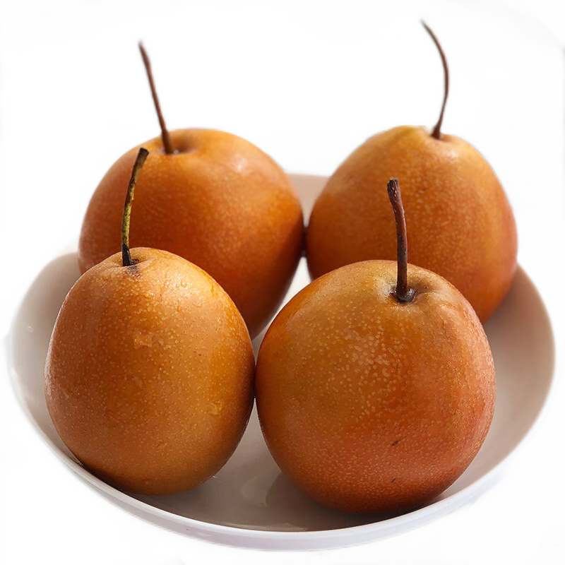 密云山区老糖梨密云红梨新鲜红皮老甜山梨炖梨煮梨水甜嫩现摘 1.