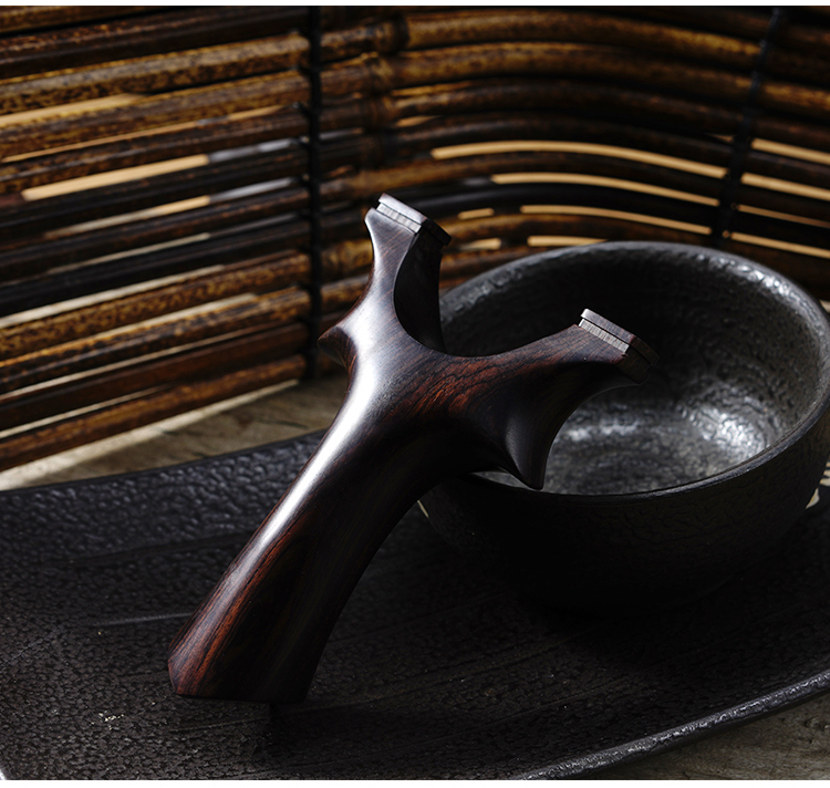 木弹弓架高端军师弹弓新款扁皮天罡弹弓实木八棱反曲大弓门户外弹工架