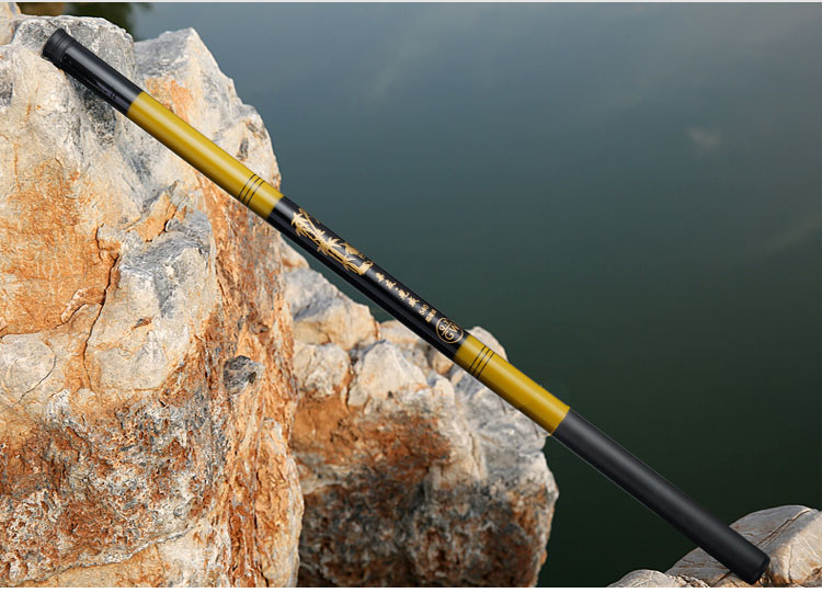 鱼竿台钓竿短节手竿轻硬钓鱼竿溪流竿渔具 3.6米1支 送钩漂线1份