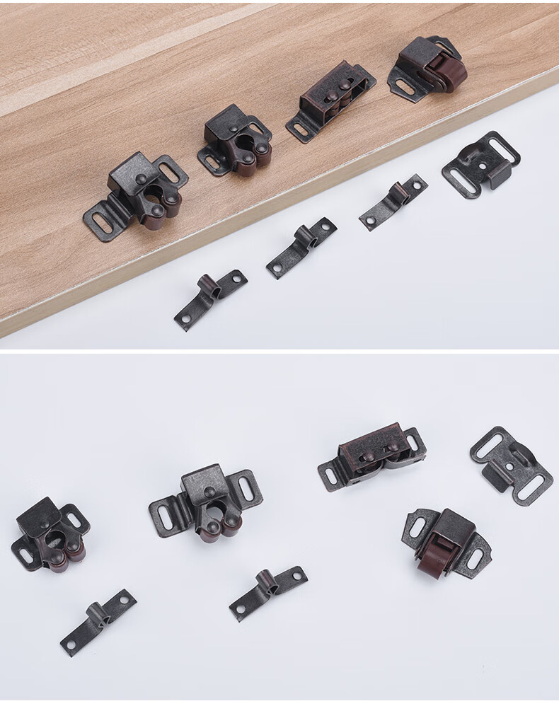 联铭冠门吸衣柜门卡扣碰珠锁扣柜门磁吸关门按压门夹锁扣柜子吸合器