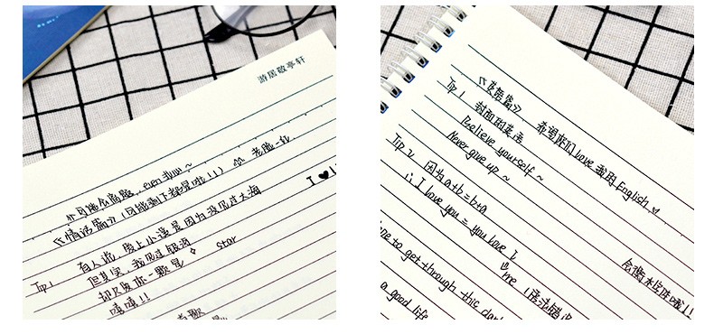 鲸落体练字帖贴板本女生字体漂亮大学生硬笔书法行楷行书临摹男生速成