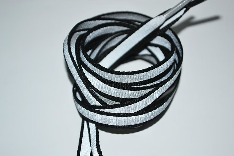 适配新··百伦空军一号fa1反光鞋带扁平男女板鞋跑步鞋篮球鞋运动