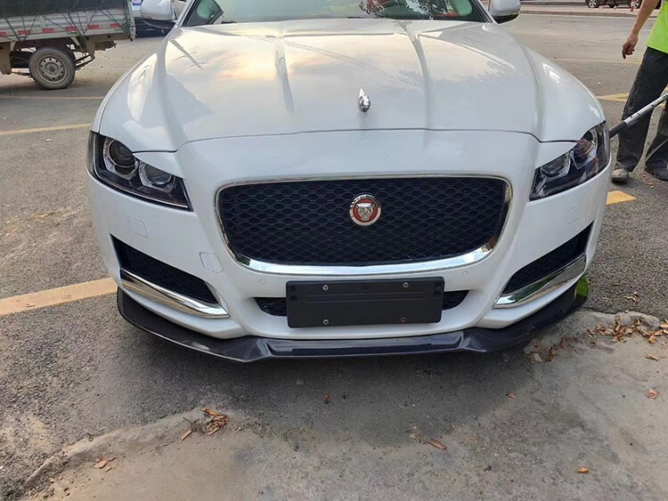 适用于捷豹xe xel xes改装小包围碳纤维前唇侧裙铲后唇后视镜尾翼