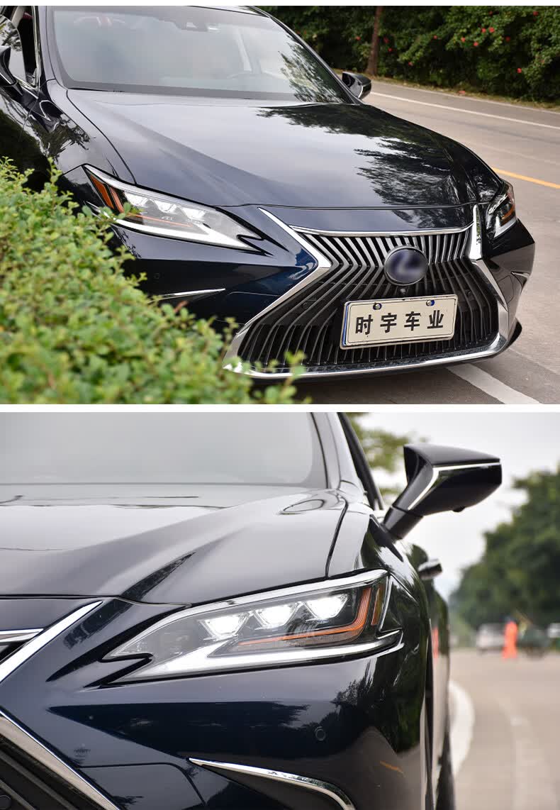 适用于雷克萨斯es大灯总成时宇lexus1821款es改装三眼高配款led大灯日