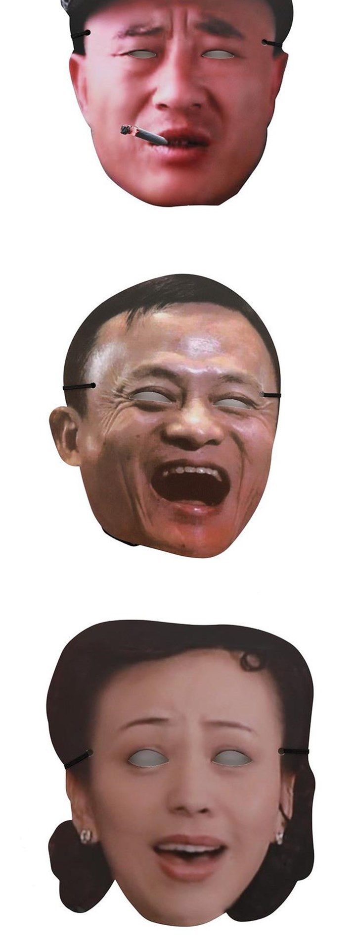 2022新款人皮面仿真易容网红人皮面头g仿真人易容纸质面具搞笑皮像