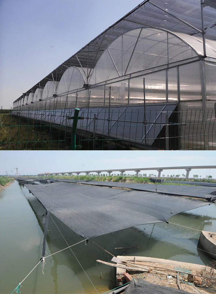 大棚遮阳网防晒网抗老化平针网95遮阳率加密加厚遮光网隔热网抗老化75