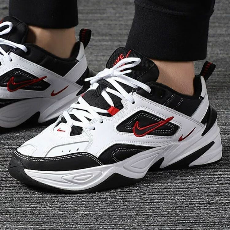 m2k老爹鞋男女休闲运动复古跑步鞋ins百搭情侣学生增高鞋款 白橙黄