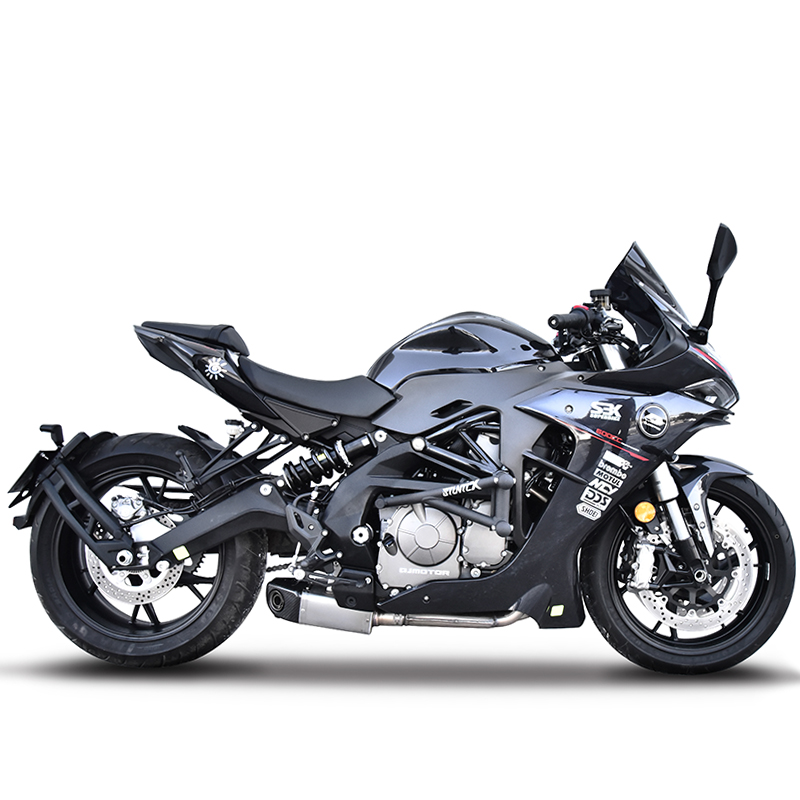 适用于钱江赛600改装保险杠赛600rr摩托车竞技护杠防摔杠低配尼龙头