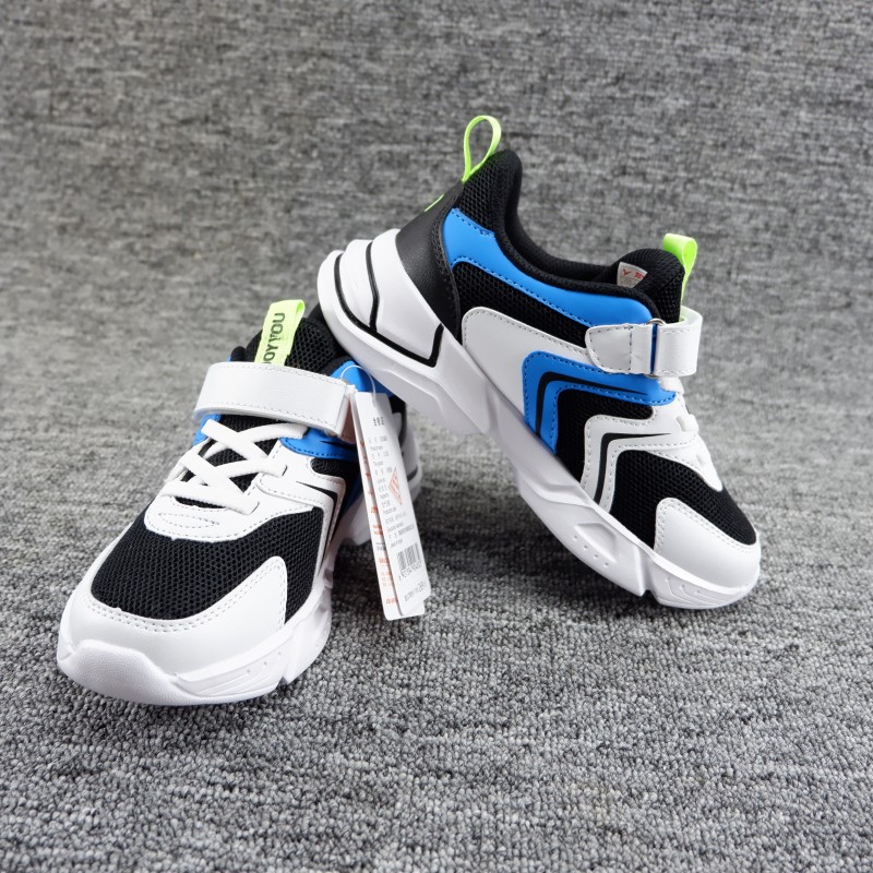 迪士尼品牌disney足友童鞋春秋季3137码网面透气轻便软底男中童学生