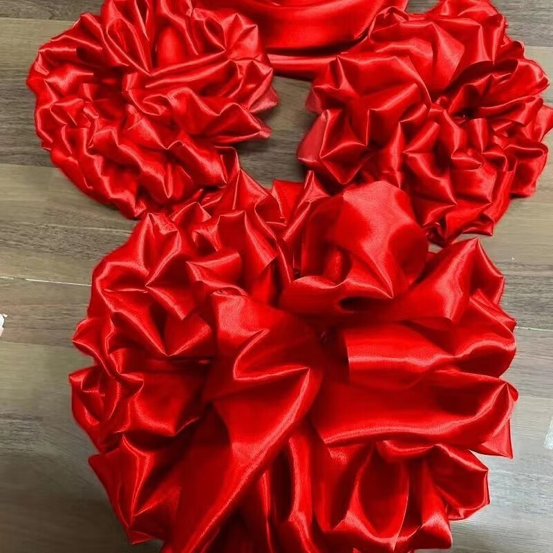 乔迁大门大红花大红花球新房大门红绸布花乔迁新居入伙挂门大红花结婚