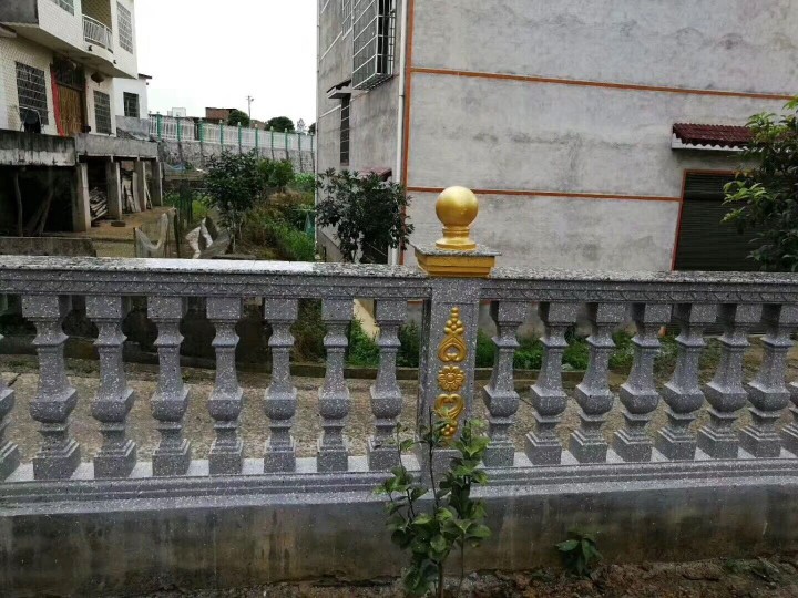 现浇罗马柱模具阳台兰花款海马纹围栏护栏建筑模板欧式别墅水泥栏杆