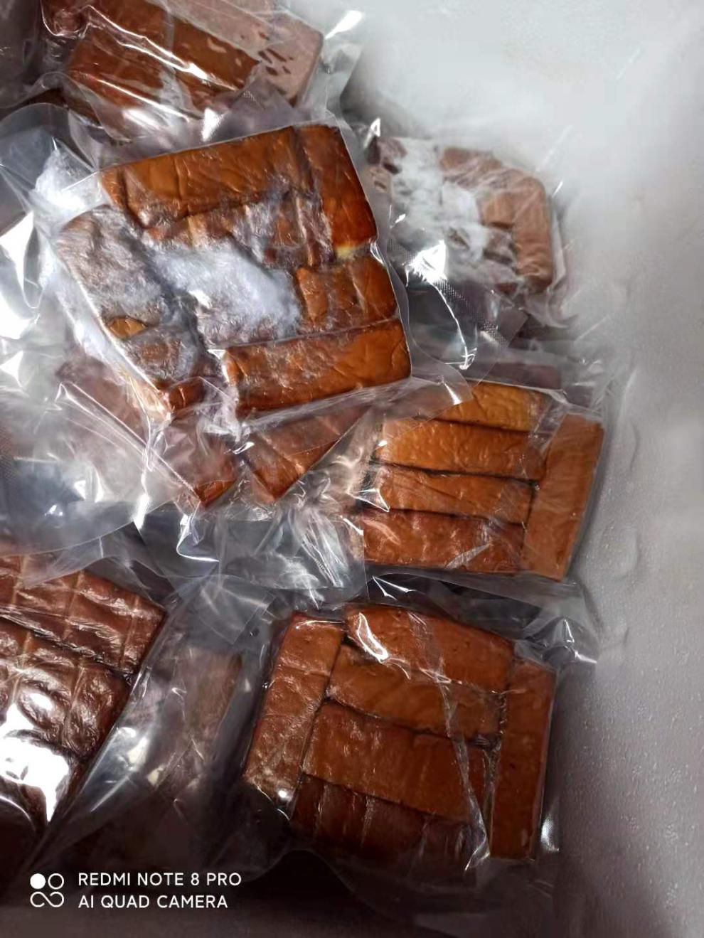 永康特产盐卤油炸豆腐泡五香豆干香干发当天现做新鲜烟熏豆腐干 中号