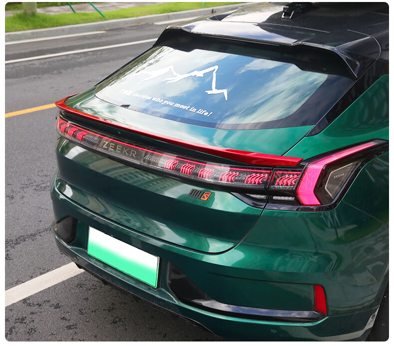 车装饰旗舰店商品编号:10059816111839商品名称:【zeekr】极氪001尾翼