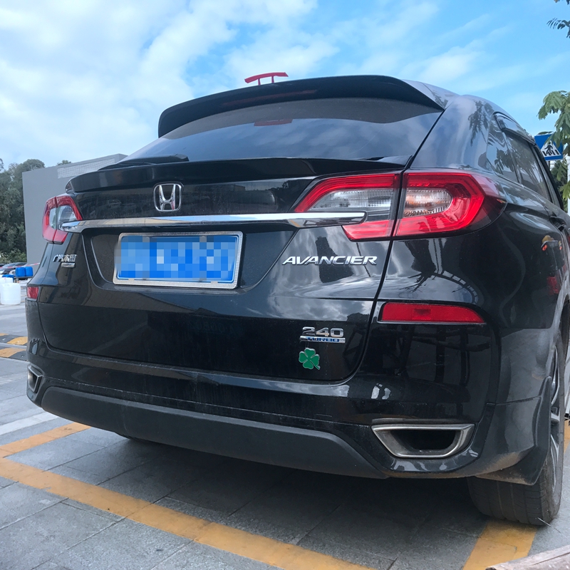 英罗-适用于适本田冠道尾翼东风本田urv尾翼 冠道urv改装尾翼冠道urv