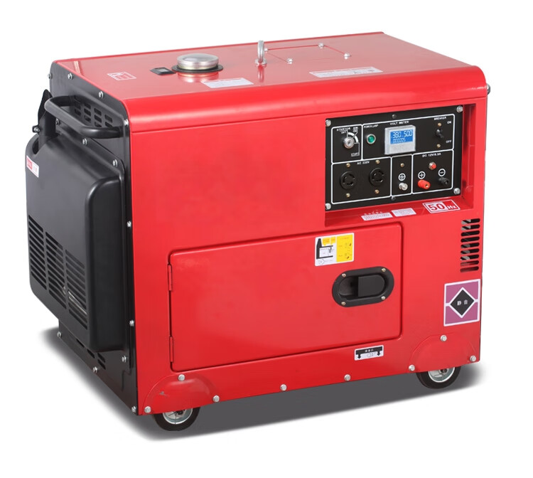 柴油发电机组220v家用380伏小型5千瓦8101315kw单三相静音自动8千瓦