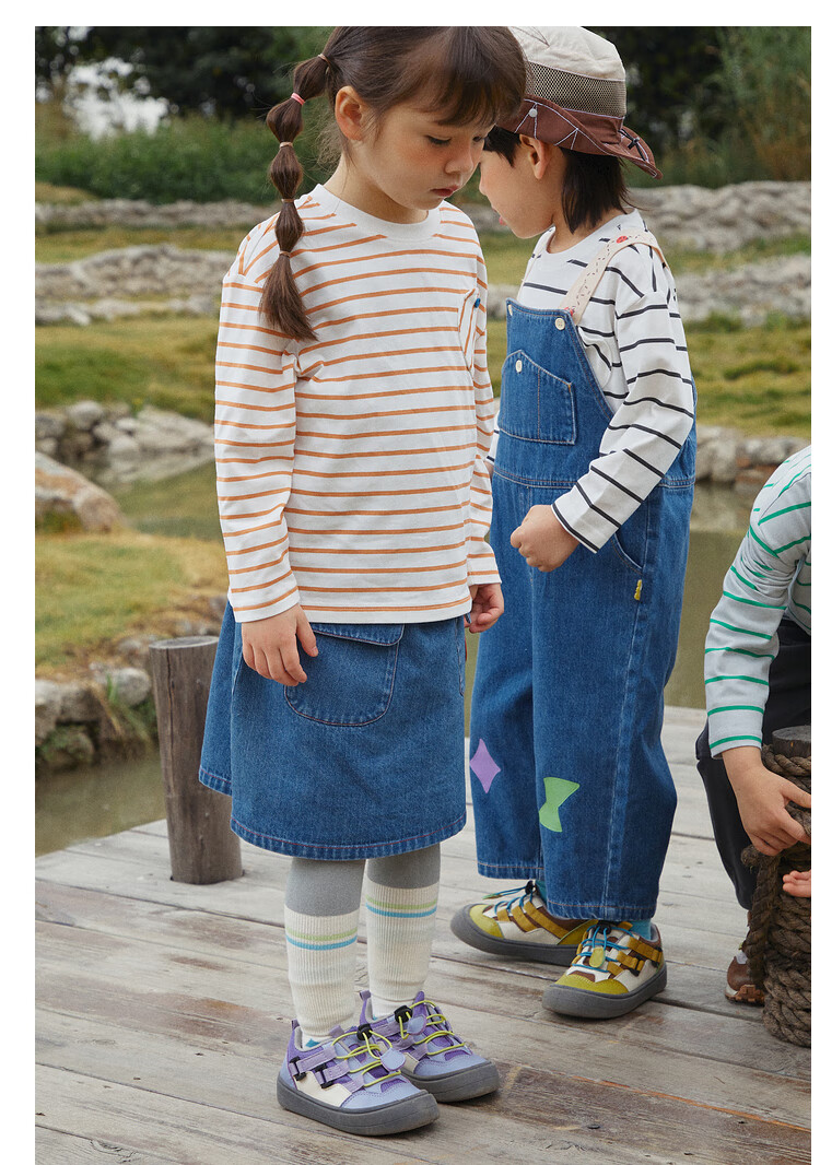 Papa Spring Children's Leggings Socks for Girls, High Elasticity Skin-Friendly Color-Block Versatile Stylish Trendy Outer Wear 10