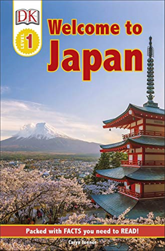 现货进口英文原版welcometojapan欢迎来到日本dk儿童分级阅读读物