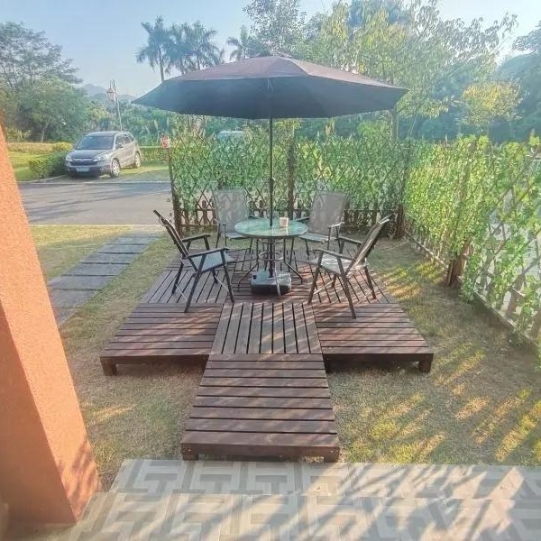 户外庭院防腐木地台露台防腐木平台榻榻米组合平台移动舞台高地板长