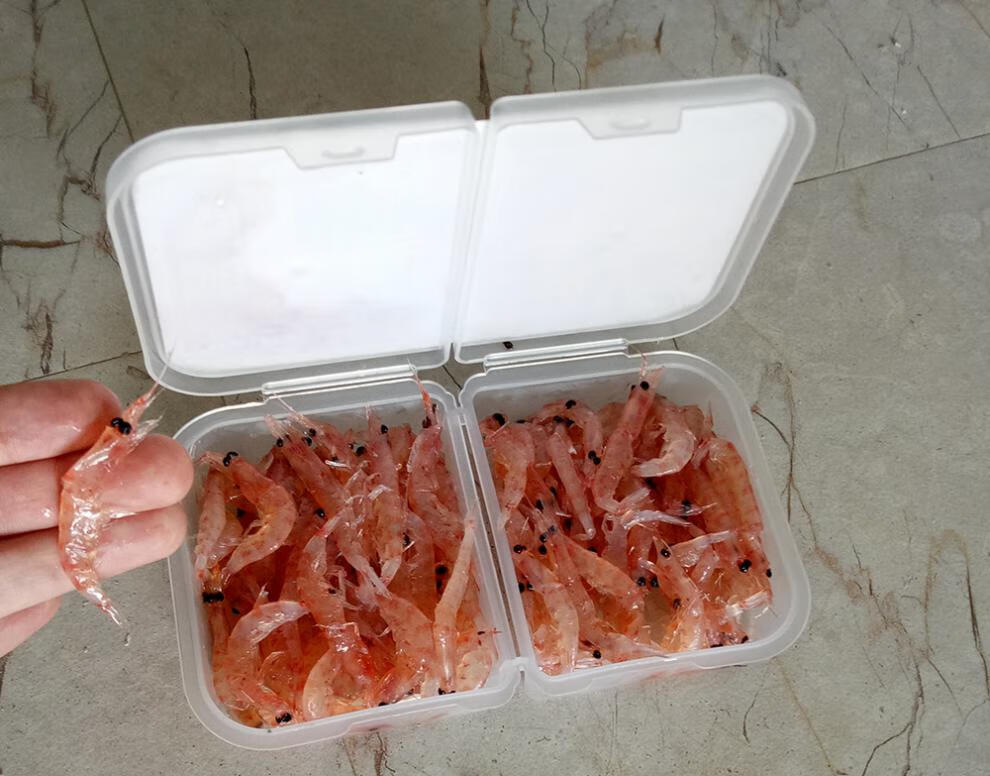 南极虾砖海钓饵船钓矶钓饵海鱼饵料虾饵钓砖打窝砖钓鱼诱饵南极虾90克
