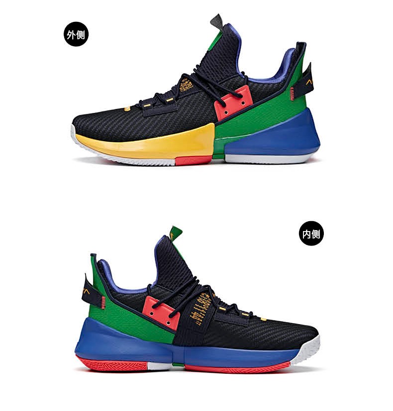 【商场同款】安踏篮球鞋男鞋 2020新款ufo空域2代篮球鞋官网实战低帮