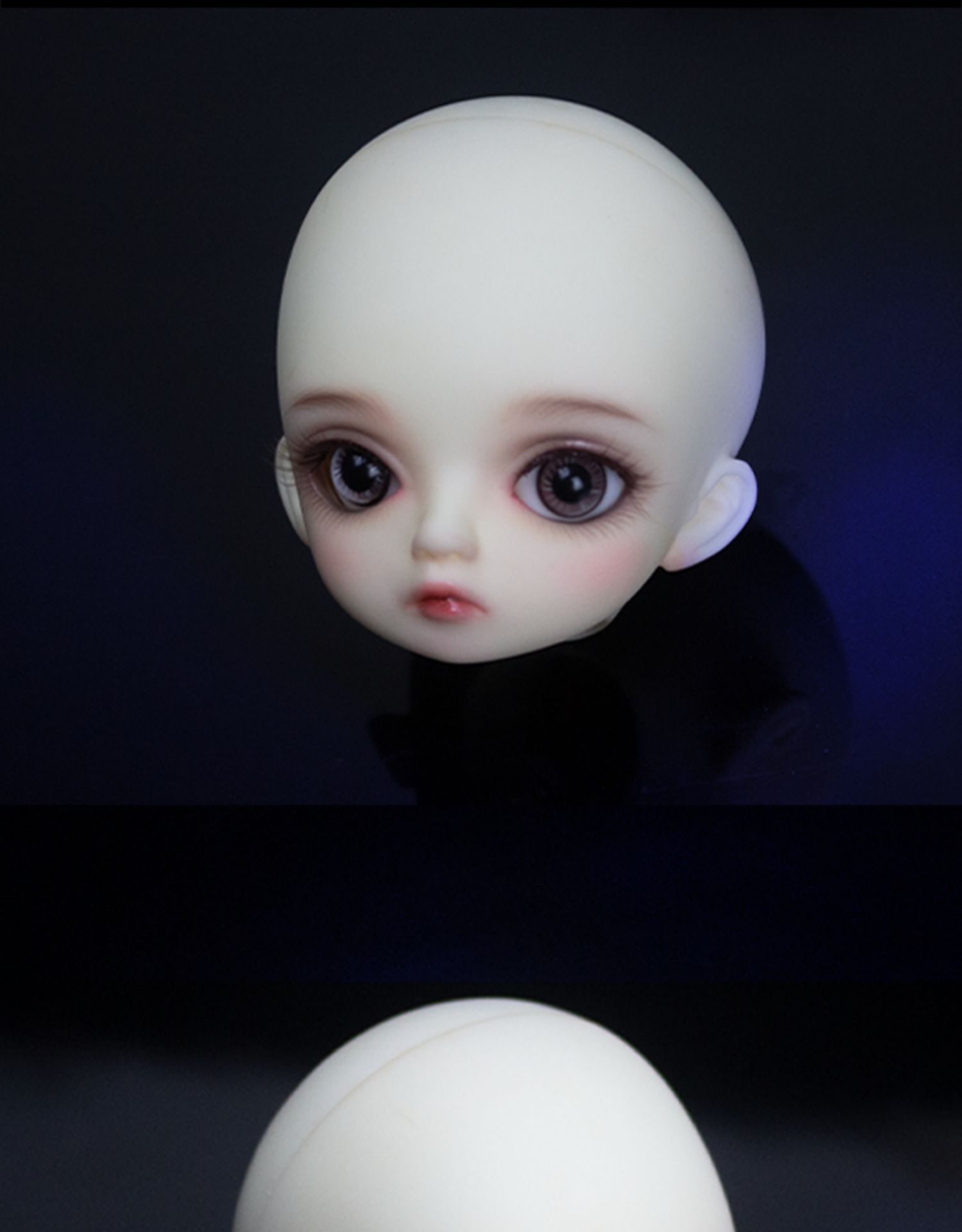 6分素头bjd娃娃 bjd娃娃6分 觅寻 男娃 练妆头 化妆素头假发眼珠 觅寻