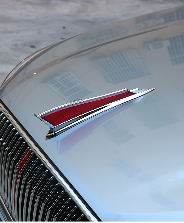 适用于红旗h5机盖标引擎盖立标h7hs5l5h9hs7车标贴加高加长大旗标装饰