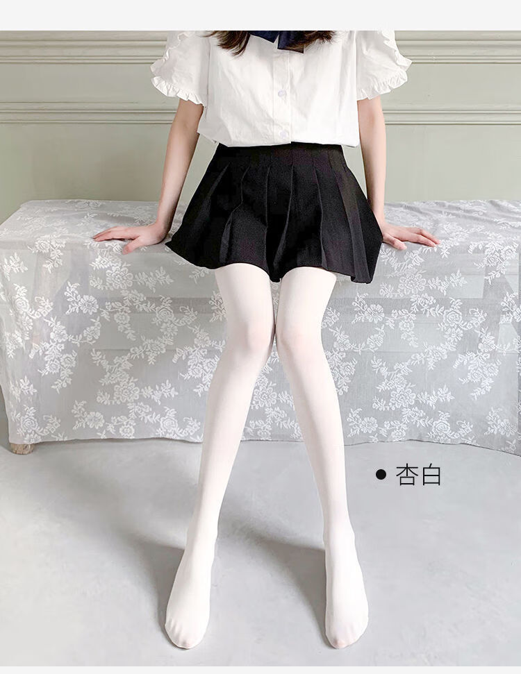 JK白丝袜小女生舞蹈服图片