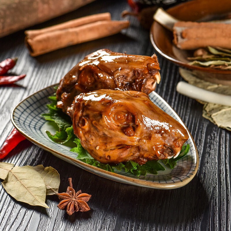 四川小吃三国印象双流兔头309g麻辣五香重庆商超同款独立袋装 双流