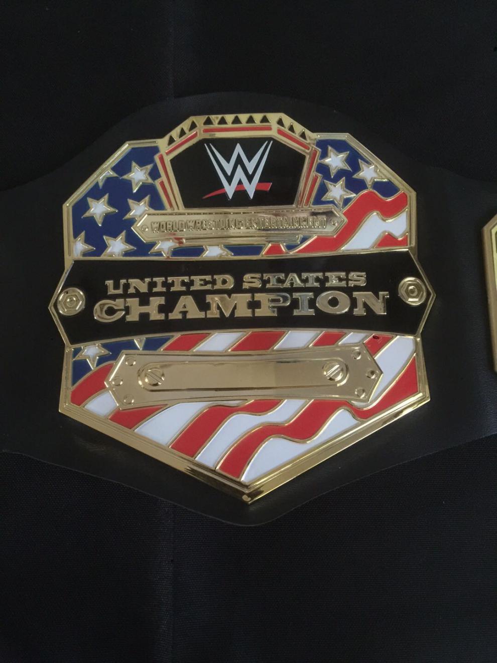wwe金腰带美国新款重量级腰带w标世界腰带塞纳全美头衔腰带儿童款
