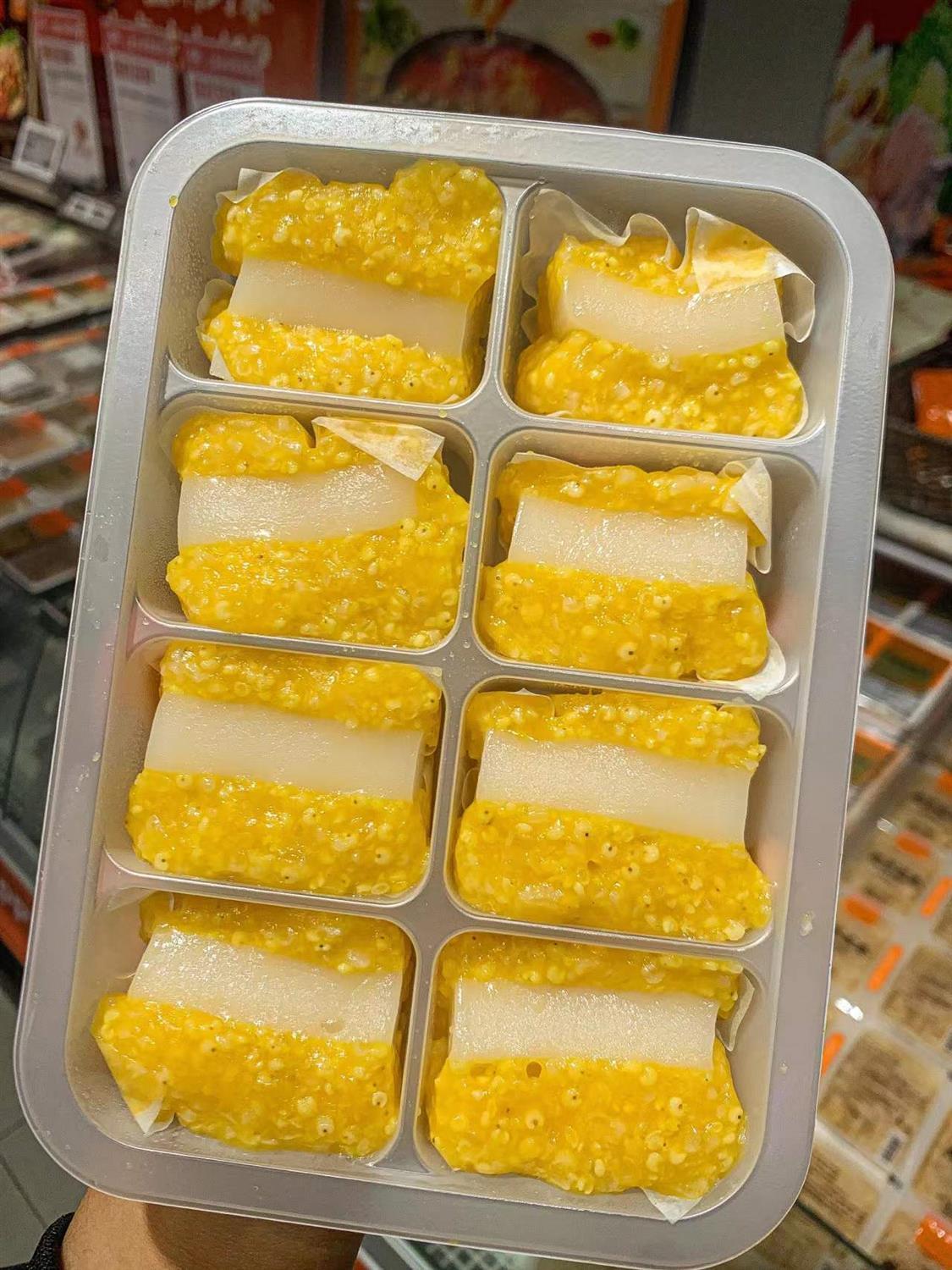 黄米凉糕同款小米凉糕黄米凉糕桂花酱甜点巴盟凉糕即食糕点凉糕4盒