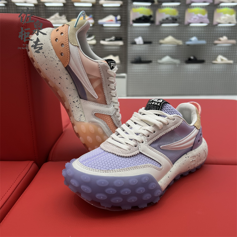 fila斐乐年夏季跑鞋男夜光gara果冻鞋厚底运动鞋女223105 f12w223105