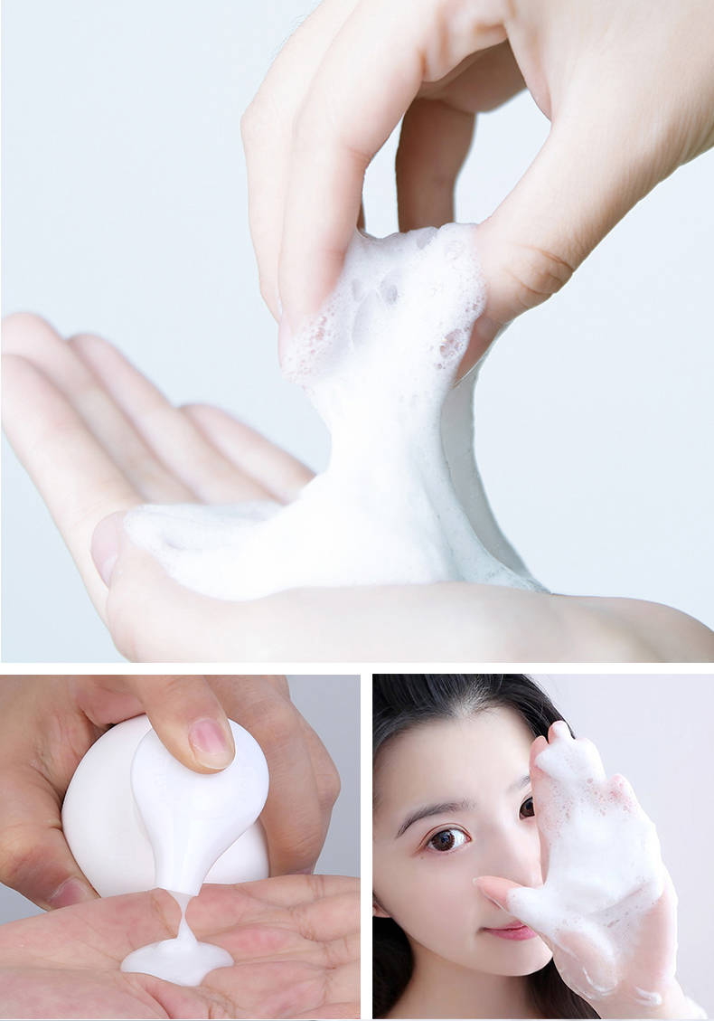 颜佳宜氨基酸泡沫洗面奶补水保湿控油祛痘清洁黑头男女200ml 洗面奶