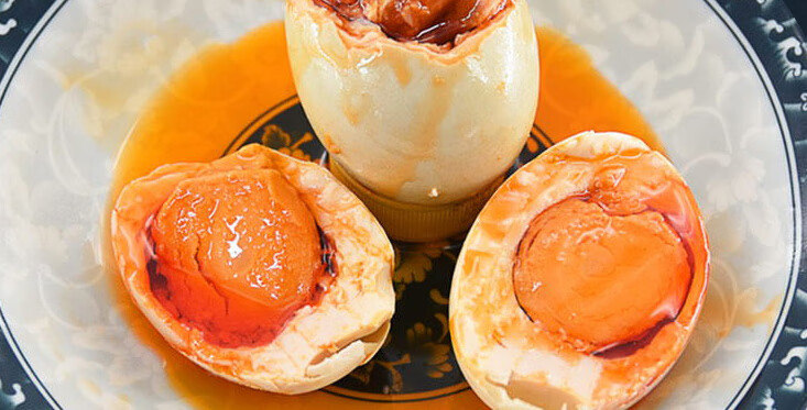 莘县馆小憨货咸鸭蛋盐蛋流黄蛋熟蛋起沙流油咸蛋真空装10个装单个约