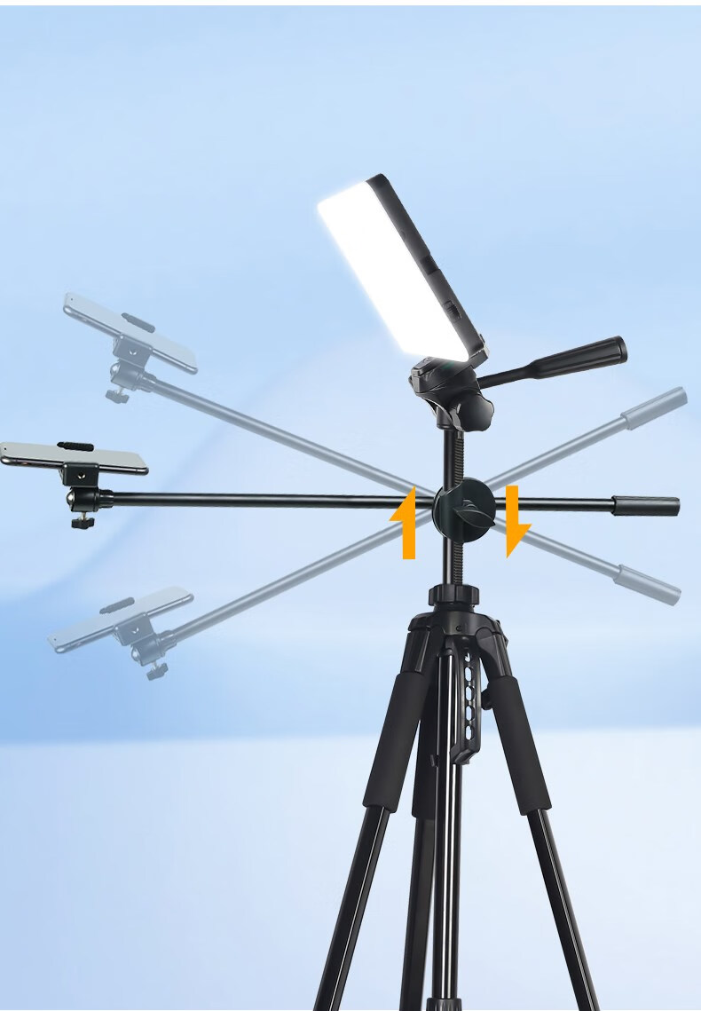 支架手机视频拍摄自拍灯光美旗舰加粗18米脚架俯拍支架t16遥控方形