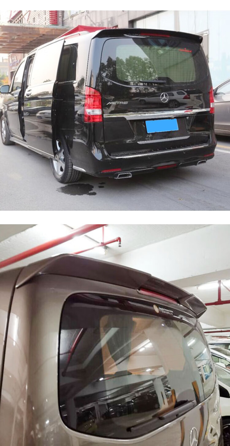 适用于1619款奔驰新威霆尾翼v260v260l改装顶翼18奔驰v级vitovclass新