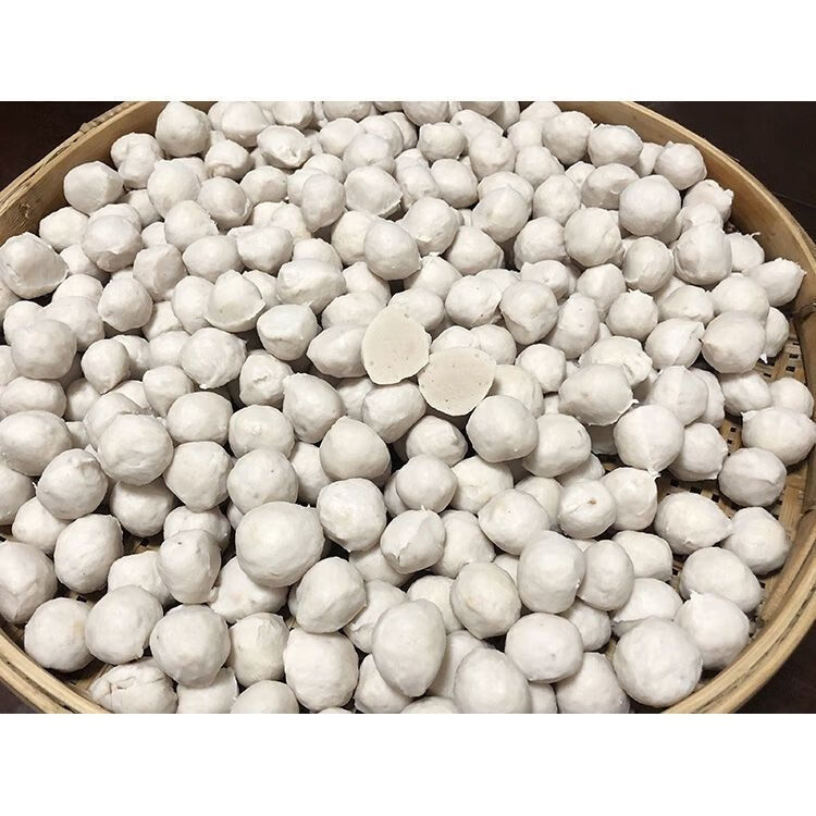 梅州梅县客家猪肉丸正宗手打圆肉丙村特产火锅食材新鲜丸子1斤