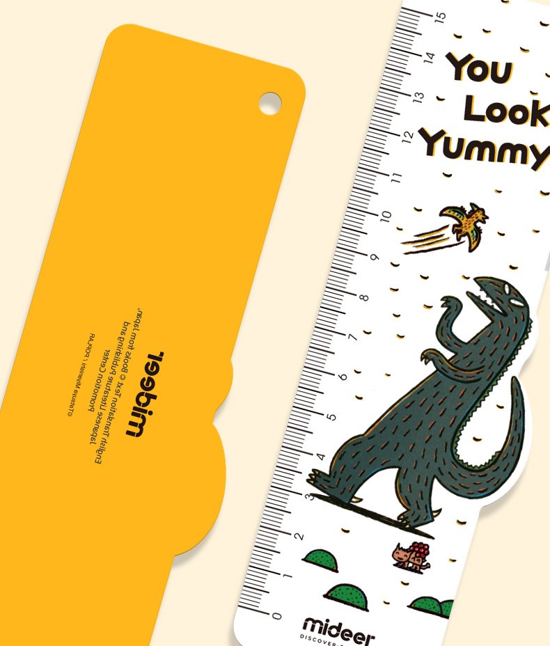 弥鹿mideer宫西达也系列之恐龙文具盒儿童笔袋笔盒幼儿园防水铅笔盒