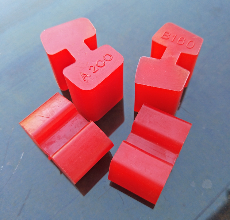 聚氨酯h型联轴器连轴器缓冲垫块橡胶工字型减震耐磨ab型弹性垫体b110