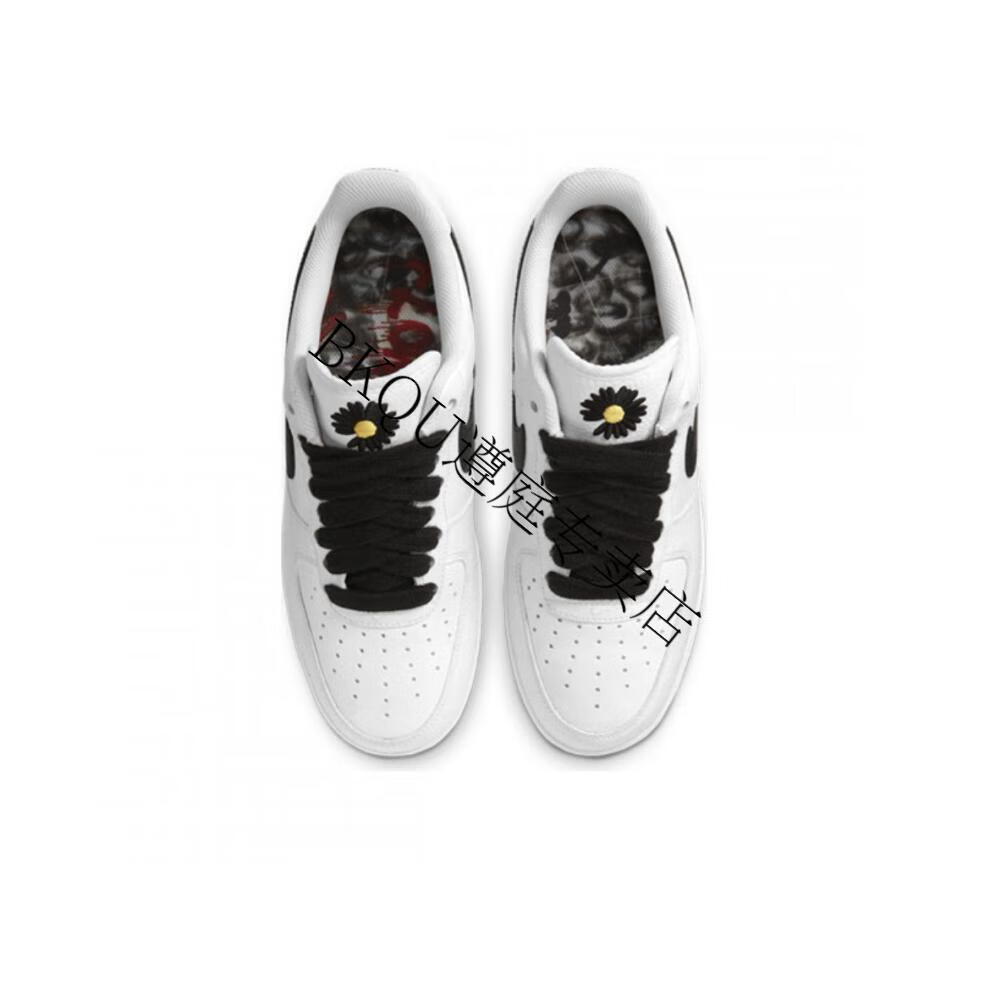 nike耐克同款联名黑白刮刮乐 反系鞋带 小雏菊 权志龙2.