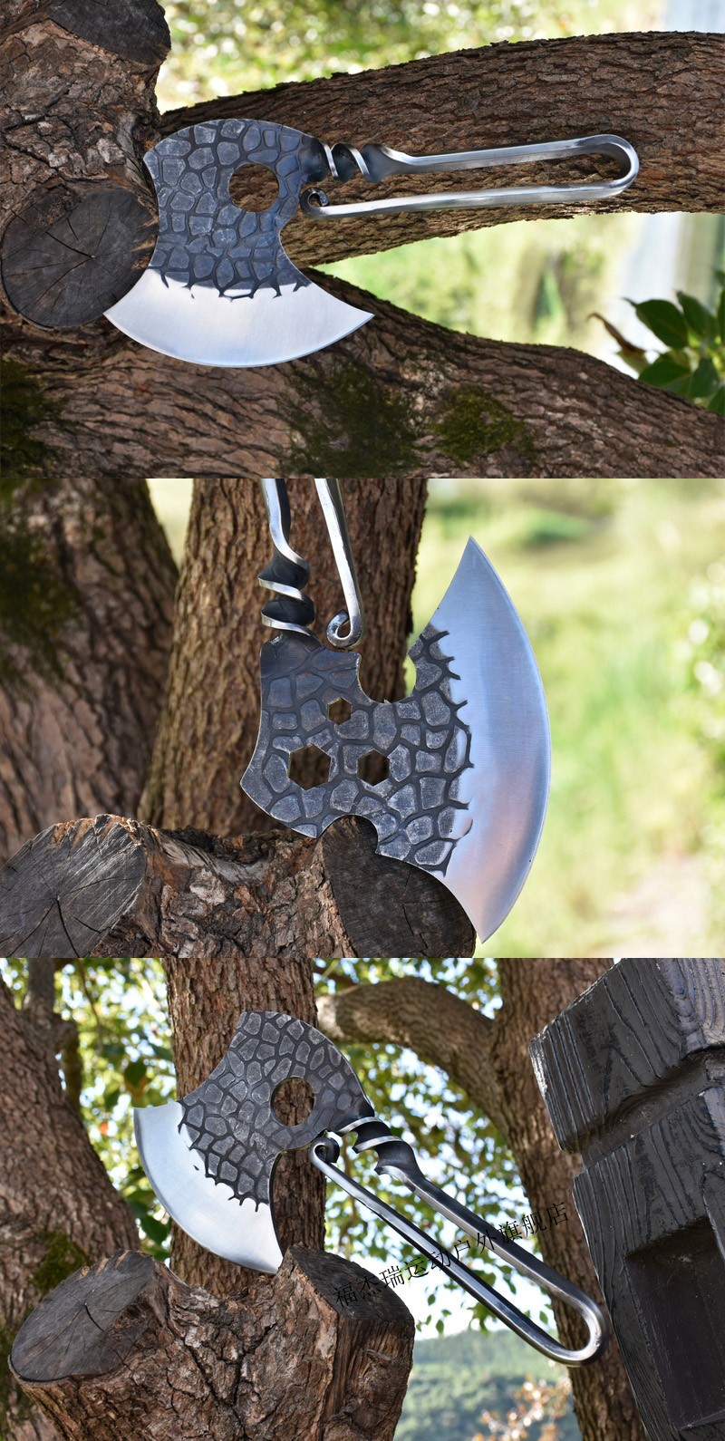 【轻奢高端】龙泉砍骨刀砍骨头家用斩骨刀厨师专用刀重型斧头剁骨刀