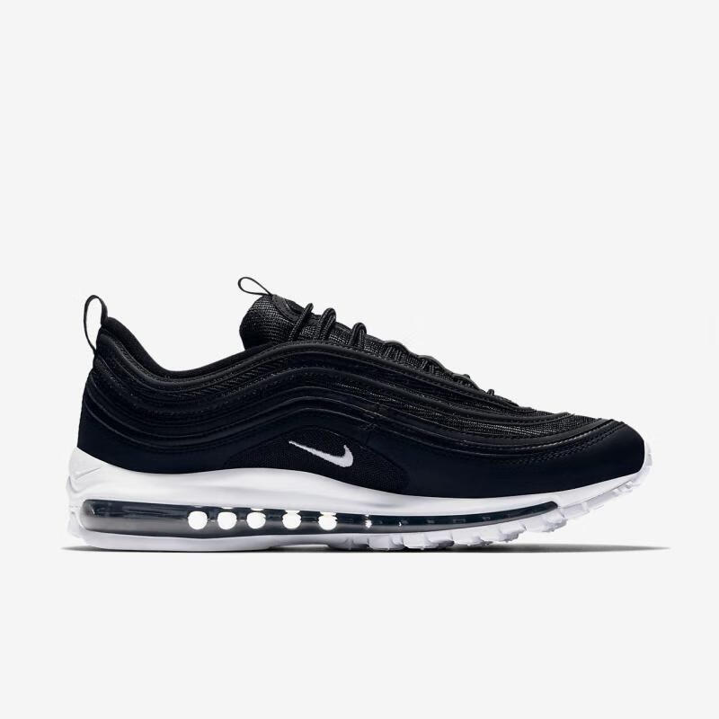 耐克nikeairmax97子弹头气垫跑步鞋男士运动鞋921826blackgreenglow