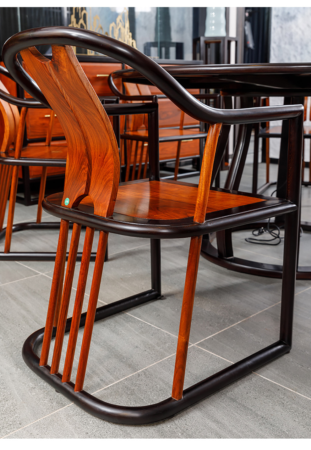 林旭家居现代新中式东方荟苏梨江南别院同款全实木1.