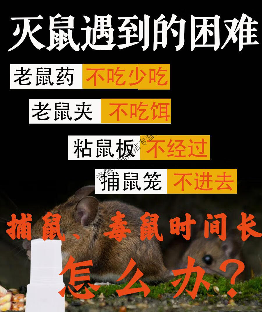 老鼠诱饵食老鼠贴强力粘鼠板老鼠药引诱剂饵料灭鼠神器高强力一锅端