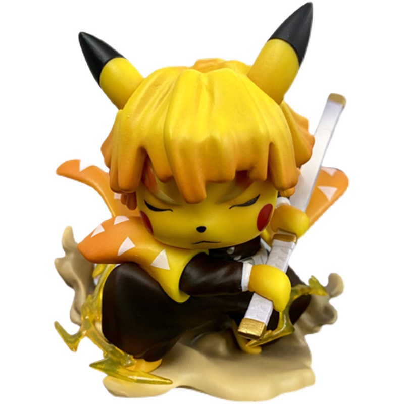 适用于鬼灭之刃皮卡丘摆件送男生同学车载摆件情人生日礼物女神节