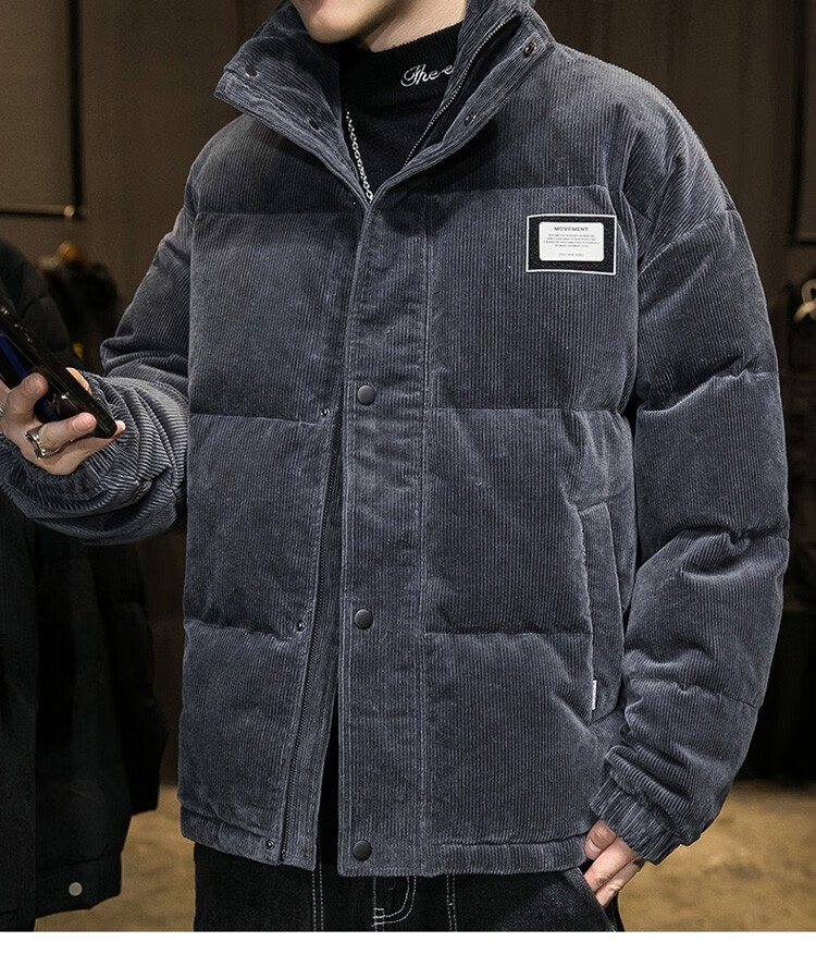卡帝乐鳄鱼衣多穿羽绒服男冬季2022新款外套男士三防短款潮流工装